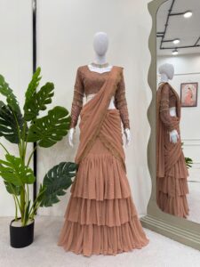 Ready to wear Lahenga saree collection - Image 10