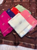 Pure soft viscose khadi saree collection - Image 10