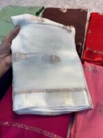 Pure soft viscose khadi saree collection - Image 5