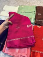 Pure soft viscose khadi saree collection - Image 8