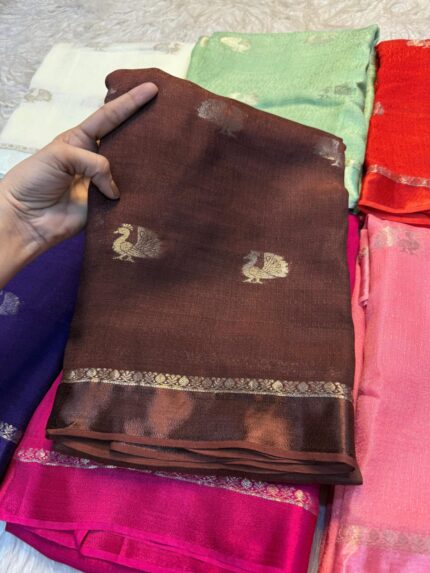 Pure soft viscose khadi saree collection