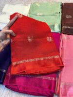 Pure soft viscose khadi saree collection - Image 2