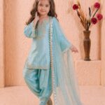 Launching New Designer kids party wear look Top Farsi Plazzo with dupatta set