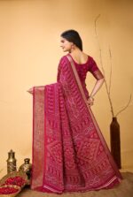 Presenting New Designer Trending printed Dola Silk saree collection - Image 11