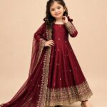 Premium Quality Ready To wear Beautiful Girls Gown set collection