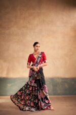 Presenting New Designer Kalamkari art paired saree collection - Image 7