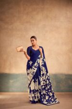 Presenting New Designer Kalamkari art paired saree collection - Image 9