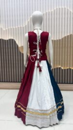 New Arrivals kids Navratri super Trending festival special designer Chaniya choli ,Lahenga collection - Image 6