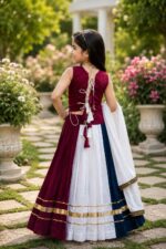 New Arrivals kids Navratri super Trending festival special designer Chaniya choli ,Lahenga collection - Image 7
