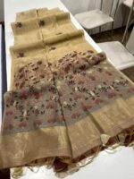 Presenting New soft pichwai weaving muga cotton saree collection - Image 6