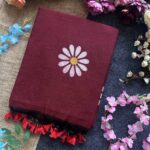 Presenting New Designer beautiful khadi cotton sunflower print saree collection - Image 15