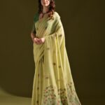 Presenting New soft pichwai weaving muga cotton saree collection