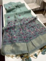 Presenting New soft pichwai weaving muga cotton saree collection - Image 10