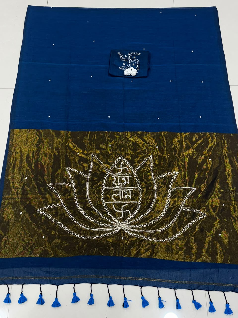 IMG-20260803-WA0061(1) Presenting New cotton lagadi patta saree collection - Image 1