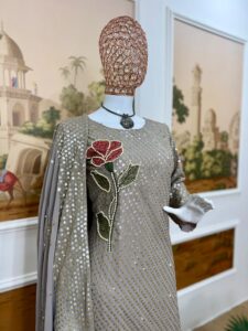 Presenting New Designer Trending Kurti pent with dupatta set - Image 2