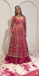 Presenting New Designer Heavy Embroidery work Lahenga choli collection - Image 2