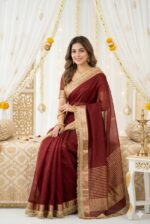 Presenting New Jimmichu silk Tissue Based Beautiful Saree collection - Image 8
