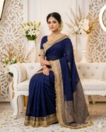 Presenting New Jimmichu silk Tissue Based Beautiful Saree collection - Image 2