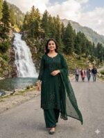 Presenting New Designer Top bottom with dupatta set - Image 4